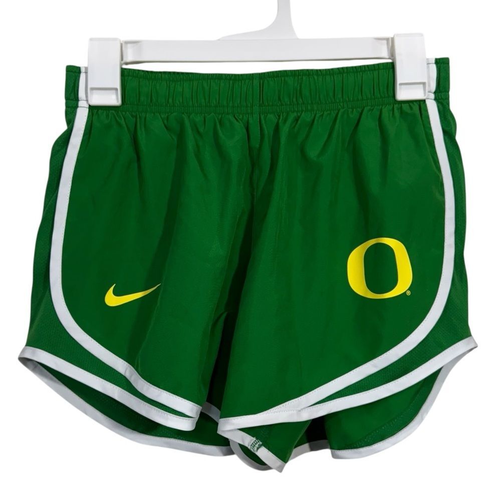 Nike Oregon Green Dri-Fit Lined Activewear Shorts